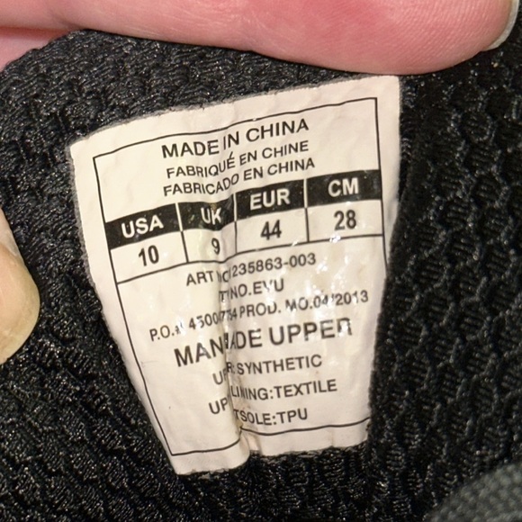 Under Armour Men’s UA Nitro Compfit MICR Silver Black Football Cleats Size 10 - Picture 11 of 13